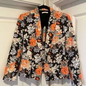 CELINE Floral Blazer